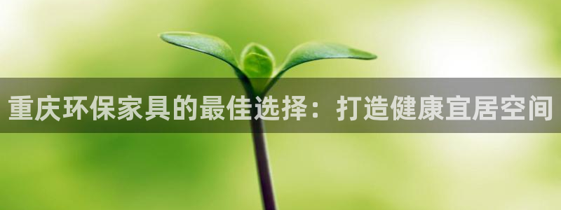 杏耀平台正规么：重庆环保家具的最佳选择：打造健康宜居空间