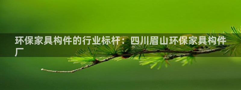 杏耀平台线路测速：环保家具构件的行业标杆：四川眉山环保家具构