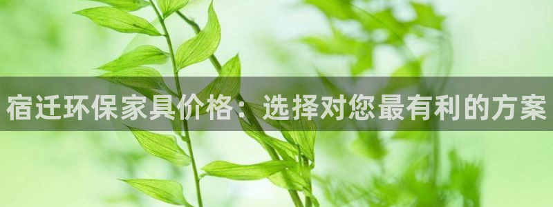 杏耀平台注册网址：宿迁环保家具价格：选择对您最有利的方案